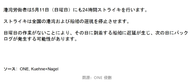 注意！該國(guó)所有港口罷工！小心貨物延誤！